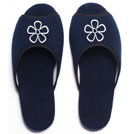 Slovenské papuče s obrázkom Kvetinka