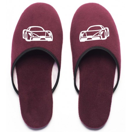 Slovenské papuče s obrázkom Auto