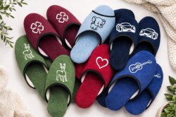 Slovenské papuče s obrázkom